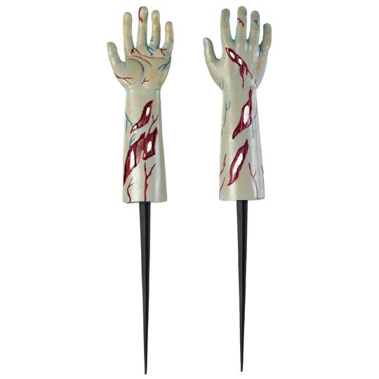 Zombie Hands Plastic Yard Stakes